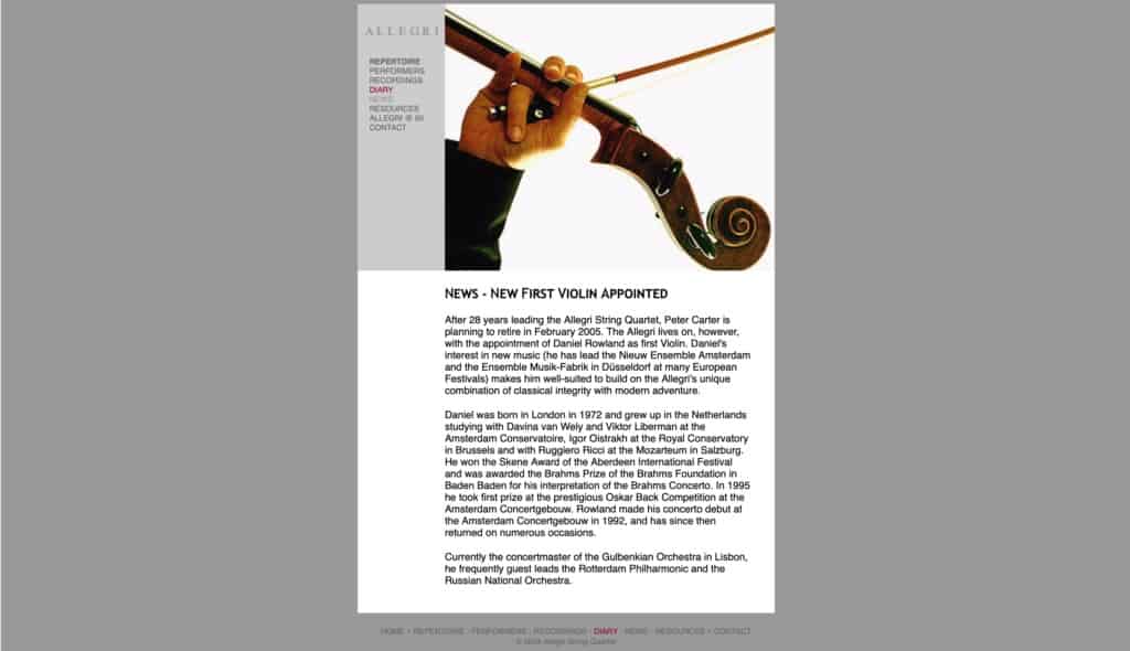 The Allegri String Quartet