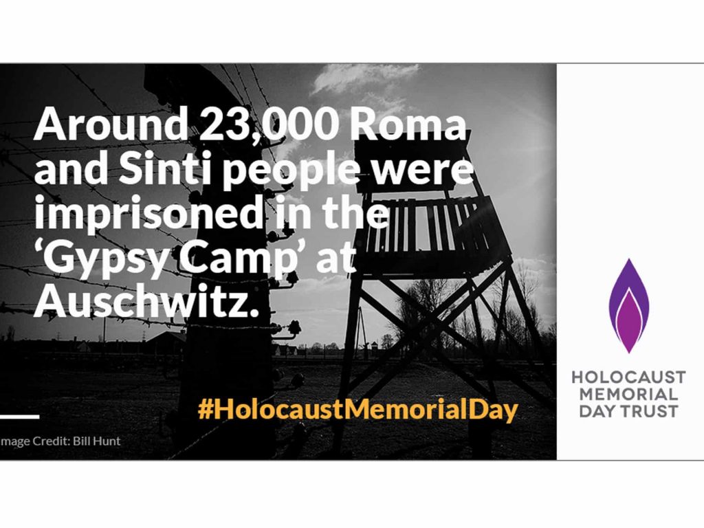 For the Holocaust Memorial Day Trust
